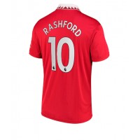 Fotbalové Dres Manchester United Marcus Rashford #10 Domácí 2022-23 Krátký Rukáv